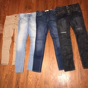 Hollister & BEBE Jeans Size 27